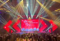 Tổ chức tiệc tất niên huyện bàu bàng