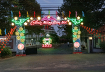 Cổng Chào Chúc Mừng Năm Mới Cho Công Ty CP Cao Su Bình Dương